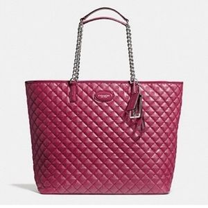 Coach Maroon Red Quilted Purse ❤️Offers